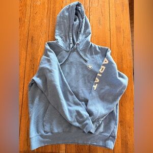 Ariat Light Blue Fleece Hoodie